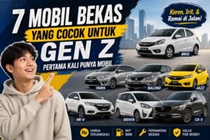 7 mobil bekas yang cocok untuk Gen Z pertama kali punya mobil
